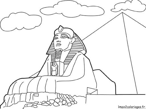 512x381 Pencil Sketch Of The Great Sphinx, One Of The Great Pyramids Was - Sphinx Sketch
