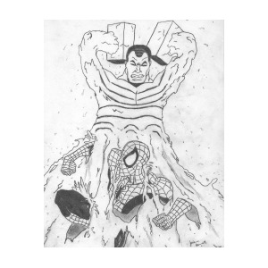 300x300 Spiderman 3 Drawing By Josh Bennett - Spiderman 3 Sketch