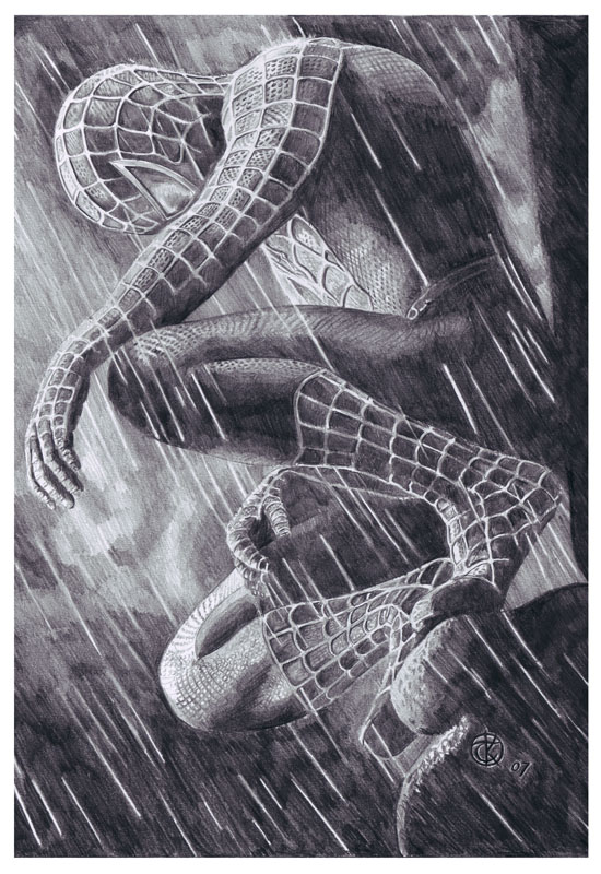 550x800 Spiderman 3 By Ktalbot - Spiderman 3 Sketch