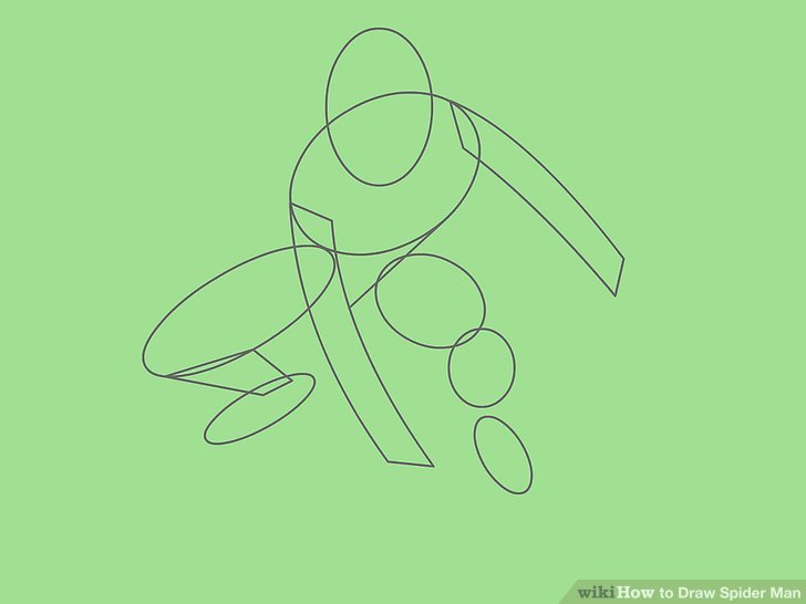 728x546 4 Ways To Draw Spider Man - Spiderman Face Sketch