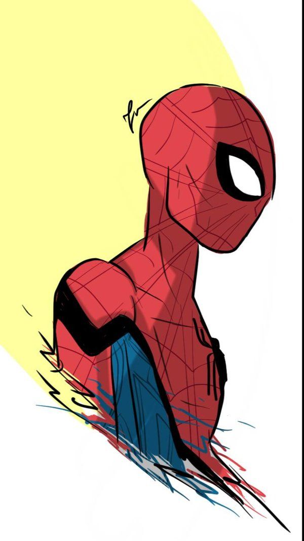 600x1068 Spider Man Homecoming By Flipaplif Marvel Comics - Spiderman Homecoming Sketch