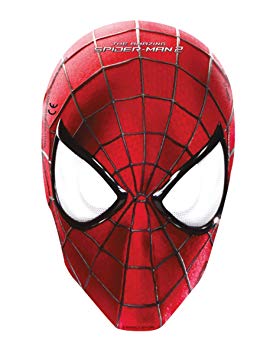 273x355 Procos Amazing Spider Man Paper Face Masks, Red - Spiderman Mask Sketch