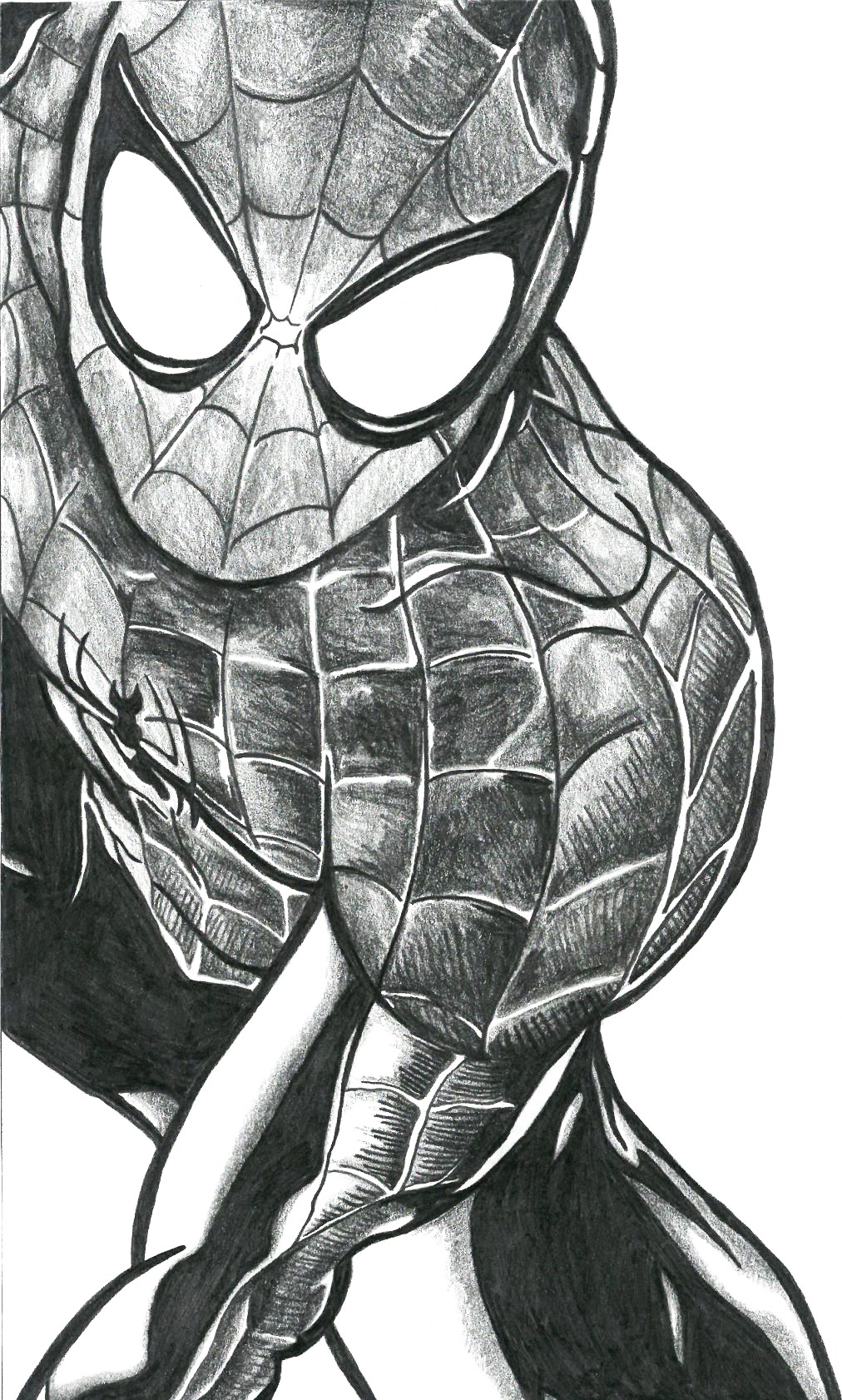 Spiderman Pencil Sketch at Explore collection of