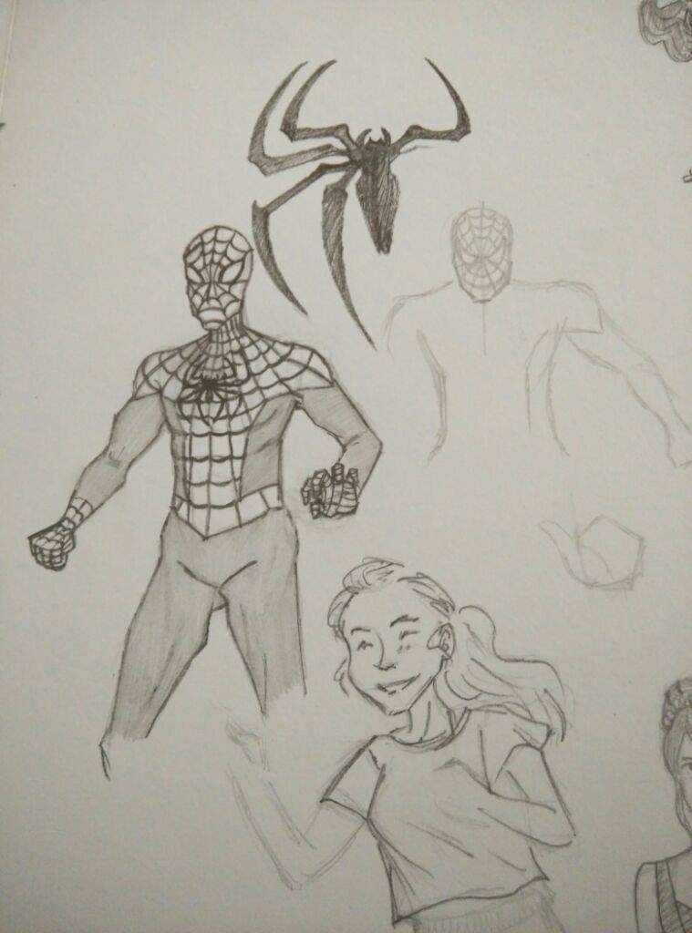 759x1024 Spiderman Art Amino - Spiderman Sketch