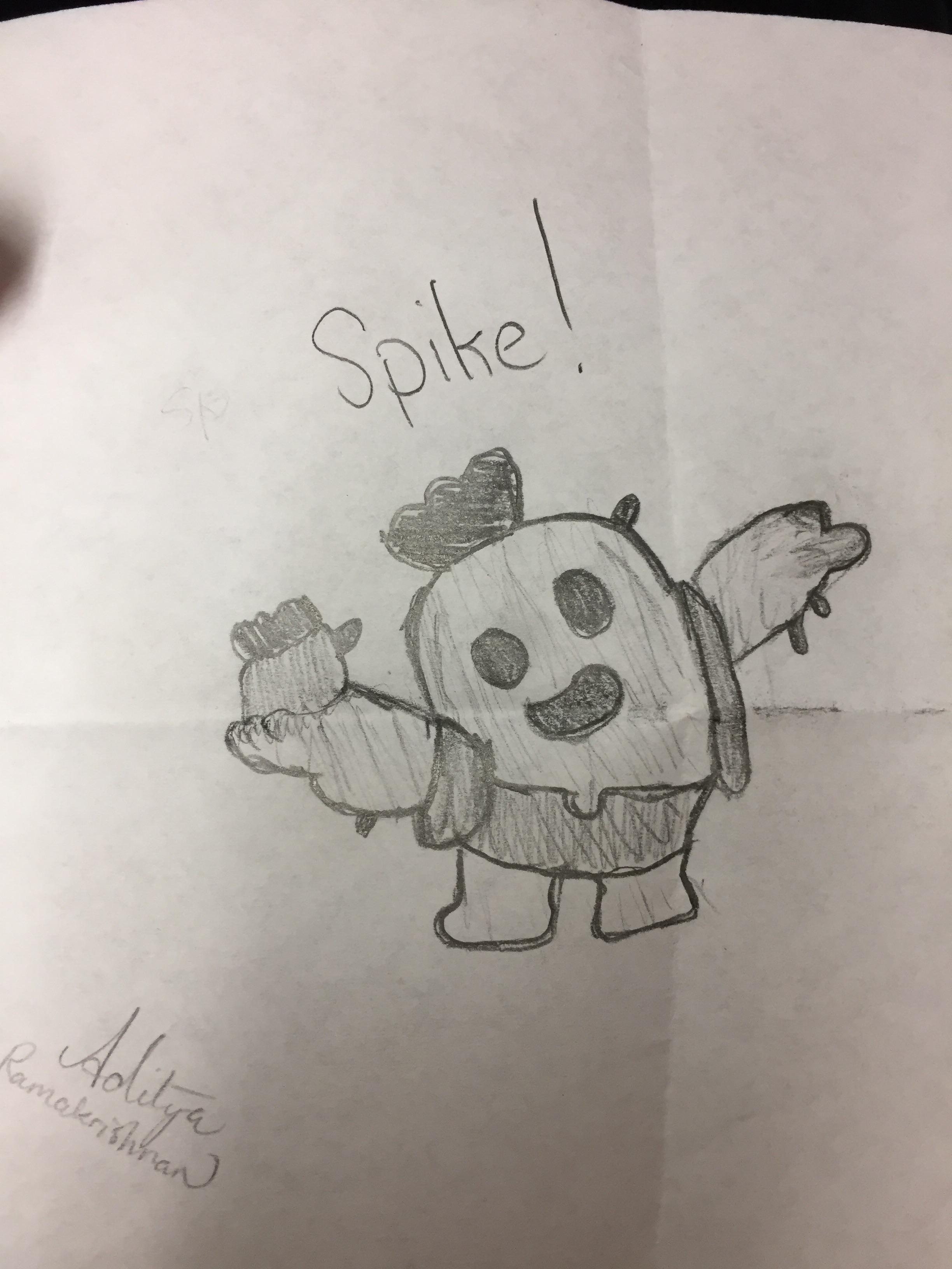 2448x3264 Spike Sketch, Upvote If Good Brawlstars - Spike Sketch