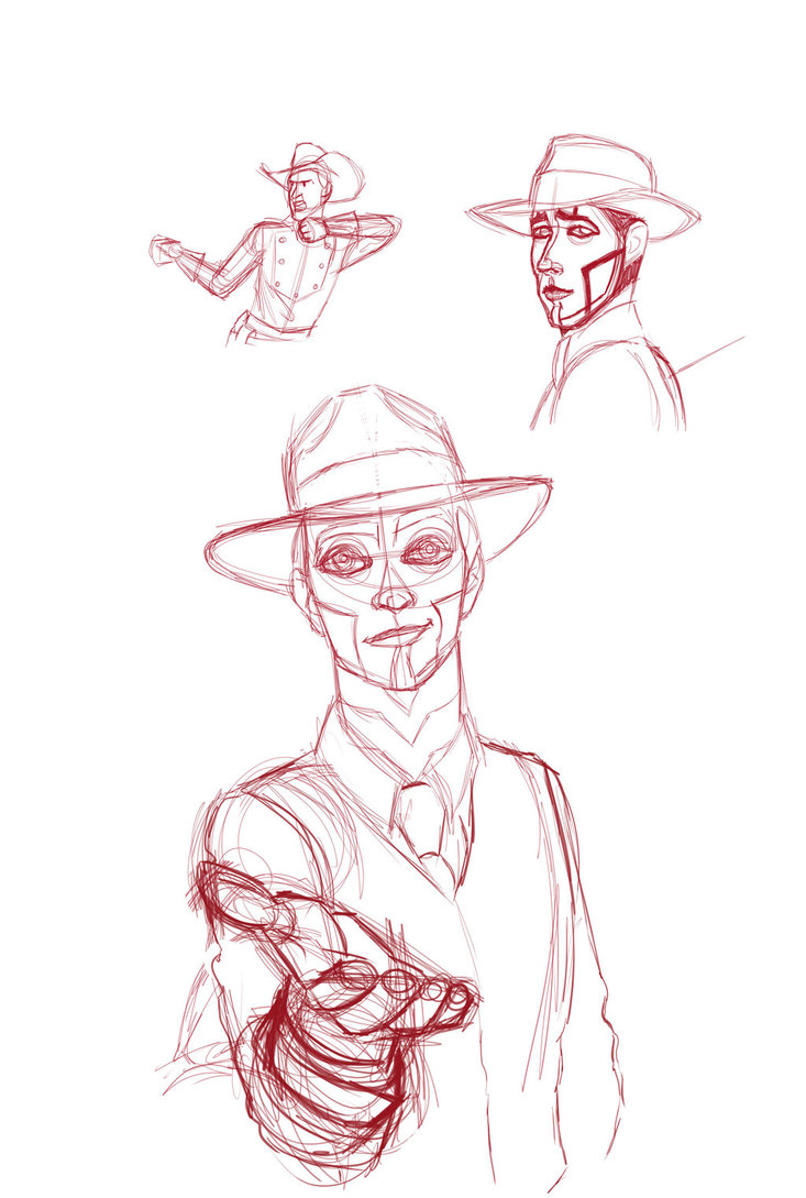 733x1089 Life On Mars Spine Sketches By Beethegatekeeper - Spine Sketch