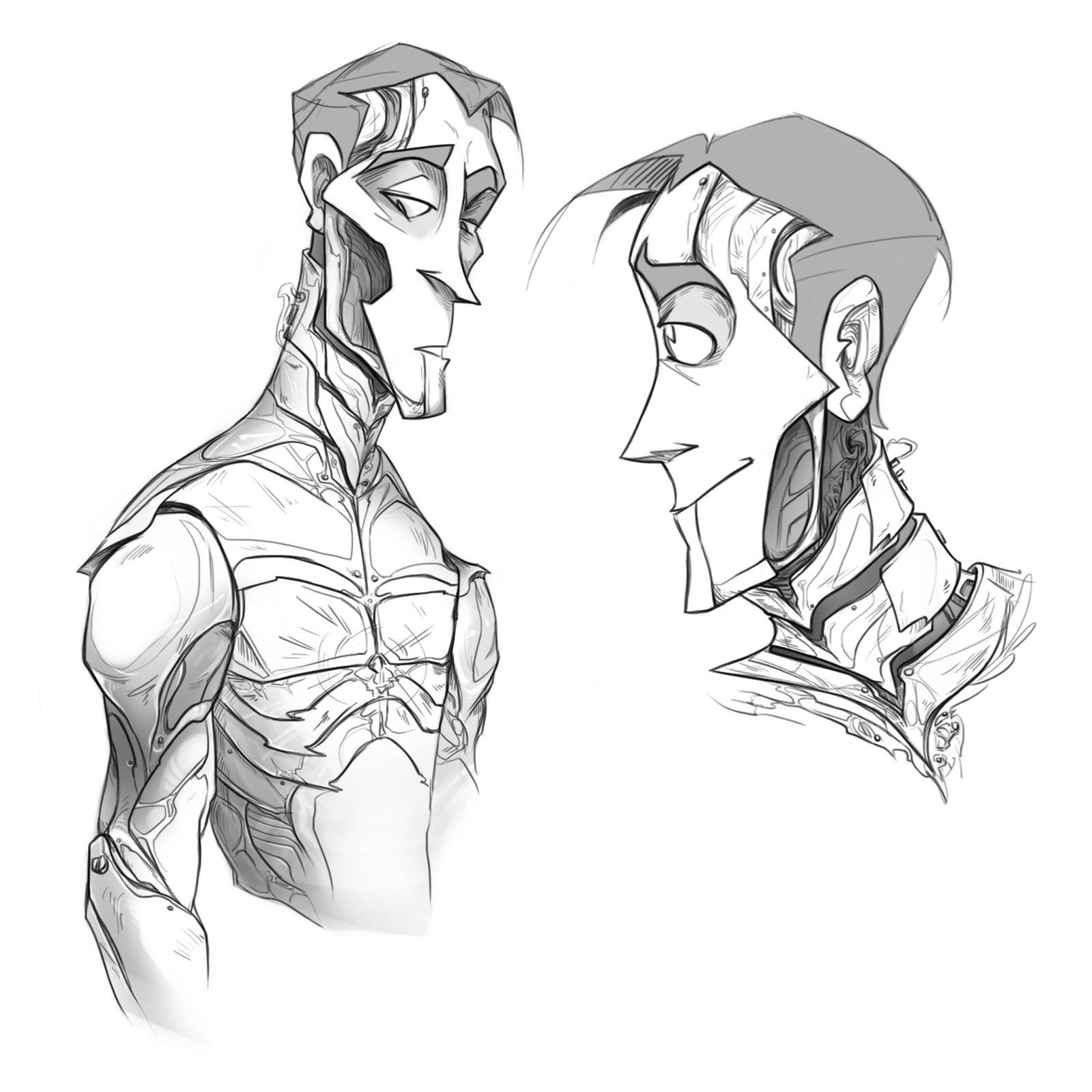 1600x1600 Artstation - Spine Sketch