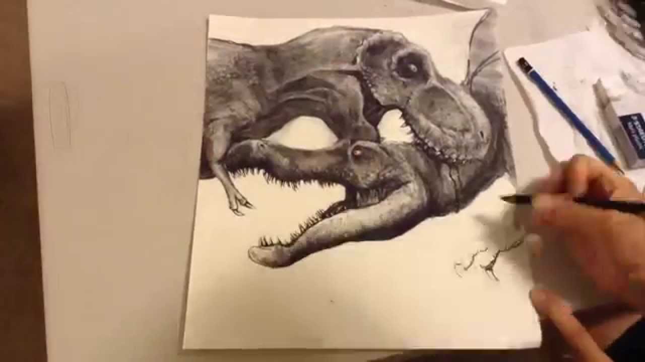 1280x720 T Rex Vs Spinosaurus - Spinosaurus Sketch