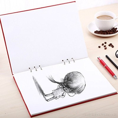 400x400 Sketch Book Spiral Sketch Pad Drawing Paper 8 X 12(12 Coloured - Spiral Sketch