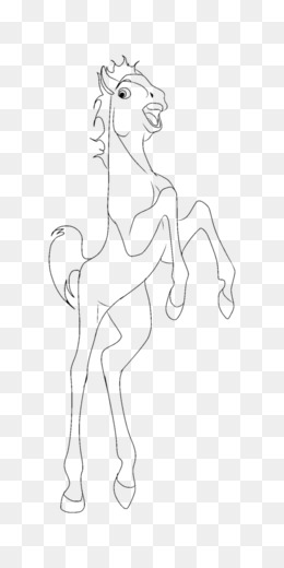 260x520 Free Download Mustang Line Art Drawing Sketch - Spirit Stallion Of The Cimarron Sketches