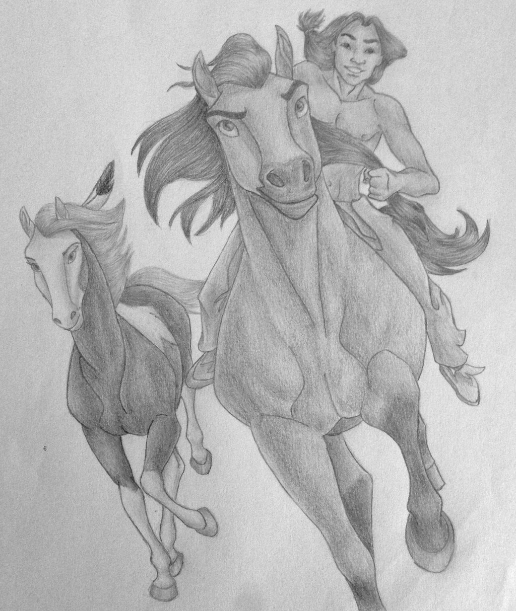 1024x1214 Spirit Stallion Of The Cimarron Drawings In Pencil - Spirit Stallion Of The Cimarron Sketches