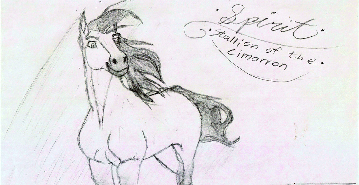 1245x642 Spirit Stallion Fo The Cimarron, Sketch. By Rico Misslekid7 On - Spirit Stallion Of The Cimarron Sketches