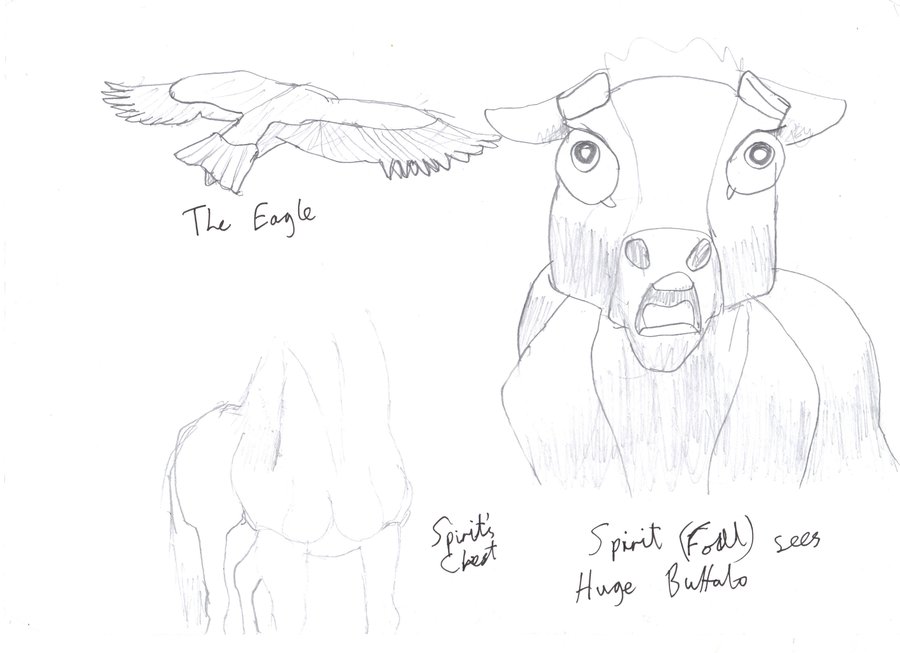 900x653 Spirit Stallion Of The Cimarron Sketches2 By Immywimmy1 On - Spirit Stallion Of The Cimarron Sketches