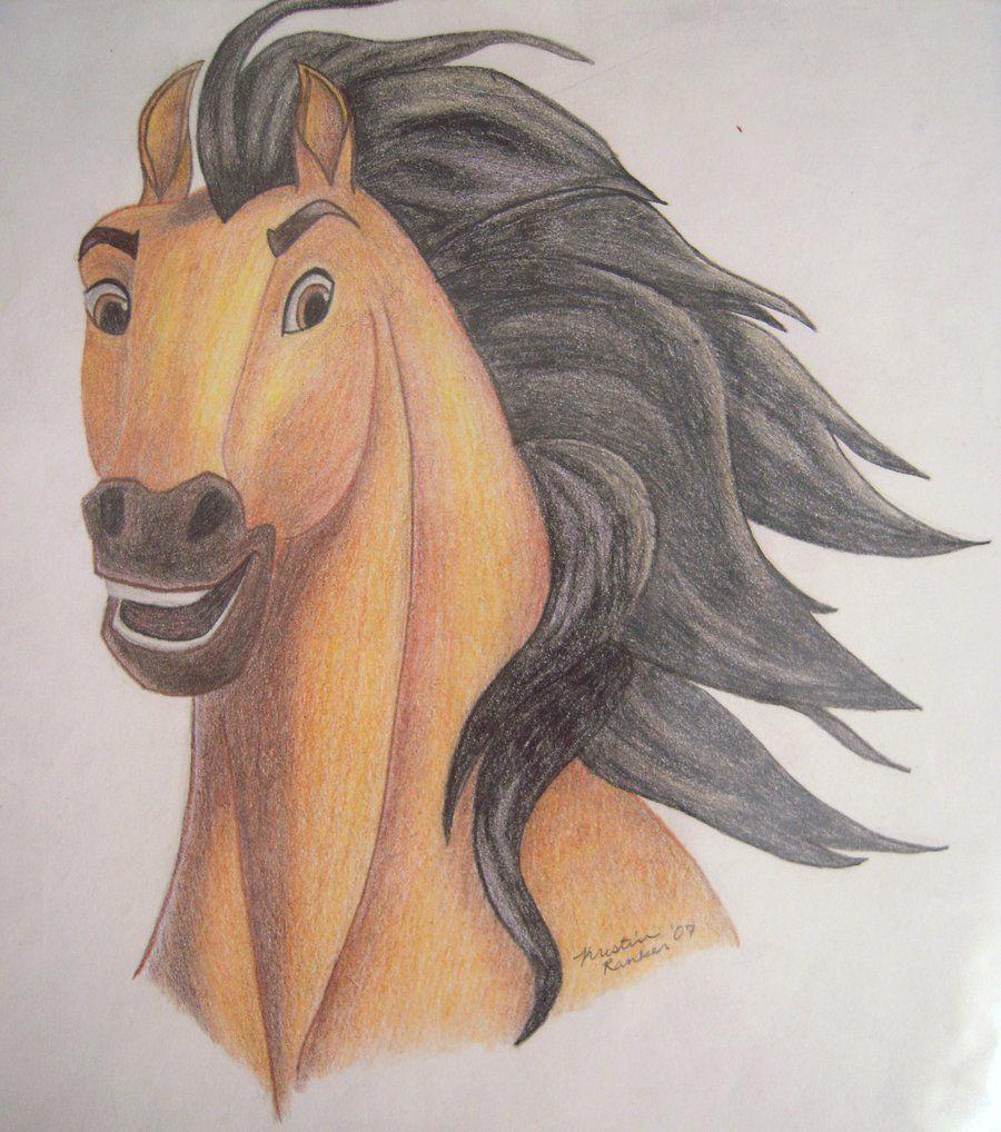 900x1018 Spirit Stallion Of The Cimarron Drawing - Spirit Stallion Of The Cimarron Sketches