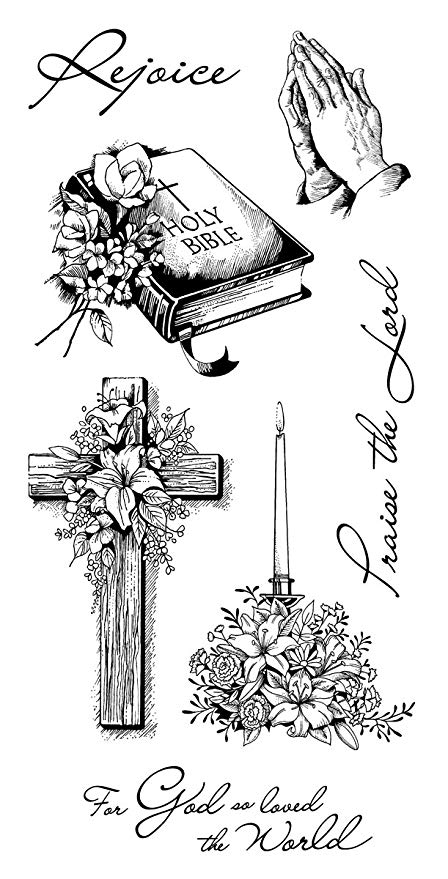 448x879 Inkadinkado Spiritual Sketches Clear Stamps - Spiritual Sketches