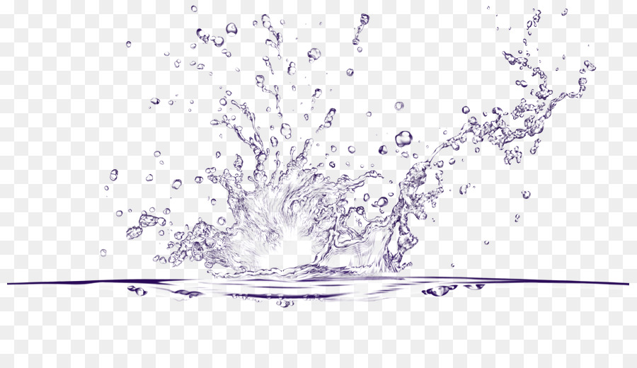 900x520 Water Drop Splash - Splash Sketch