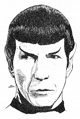 267x400 Kraith Collected - Spock Sketch