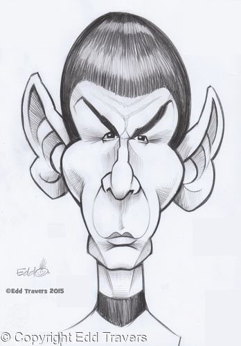 348x500 Spock Sketch - Spock Sketch