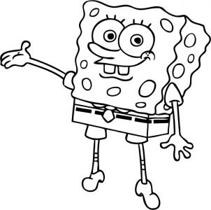 302x300 How To Draw How To Draw Spongebob Squarepants - Spongebob Squarepants Sketch