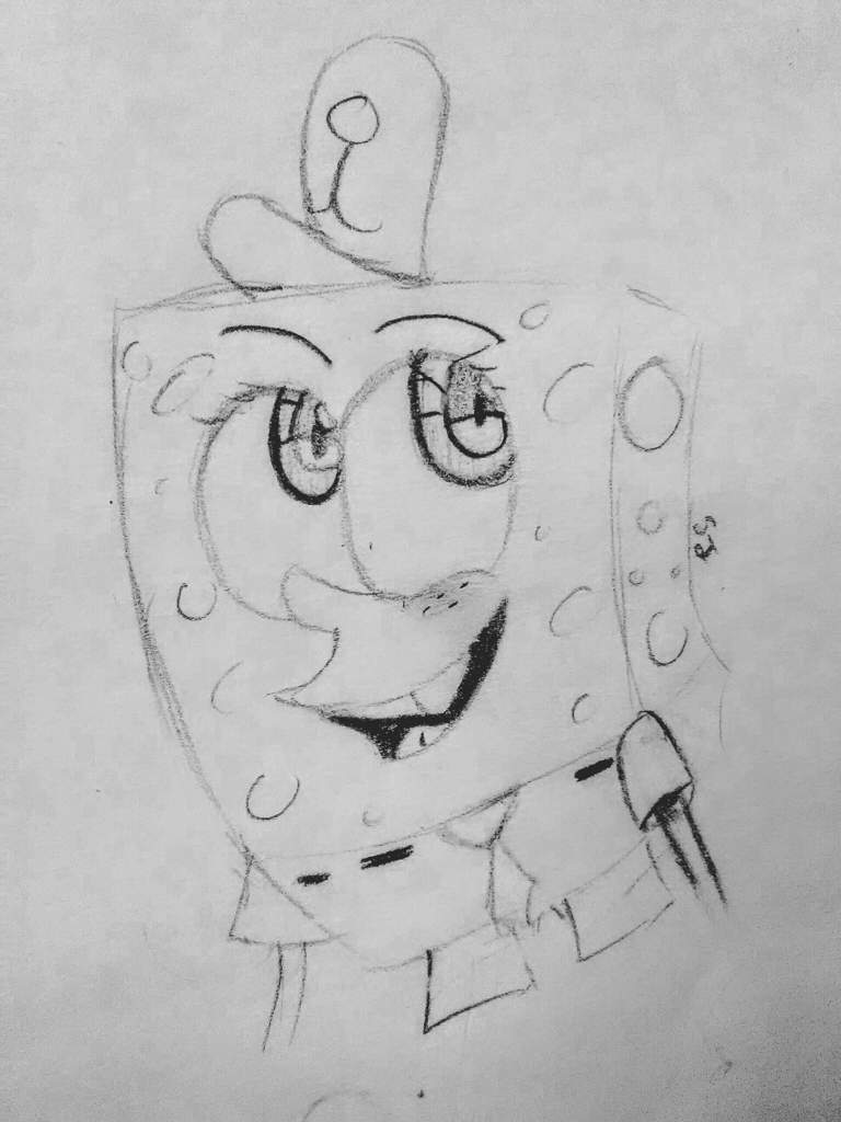 768x1024 Spongebob - Spongebob Squarepants Sketch