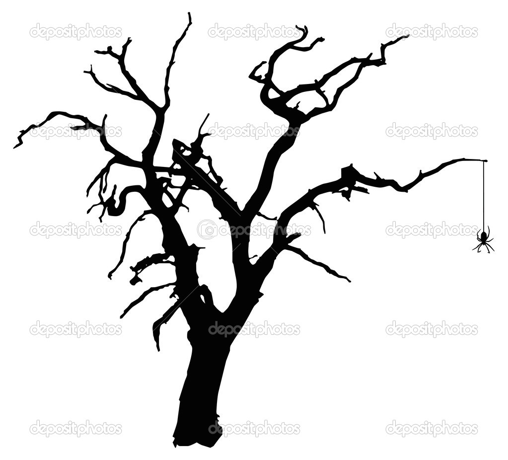 1023x926 Horror Clipart Spooky Tree 3617057 - Spooky Tree Sketch
