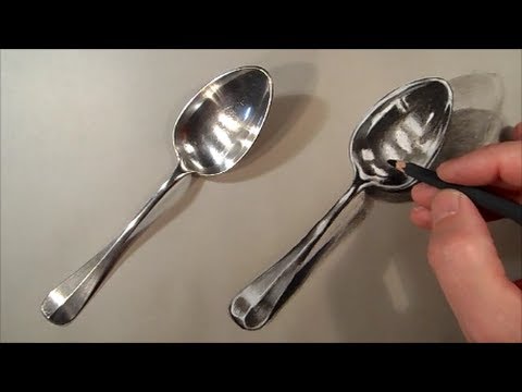 480x360 Realism Challenge - Spoons Sketch