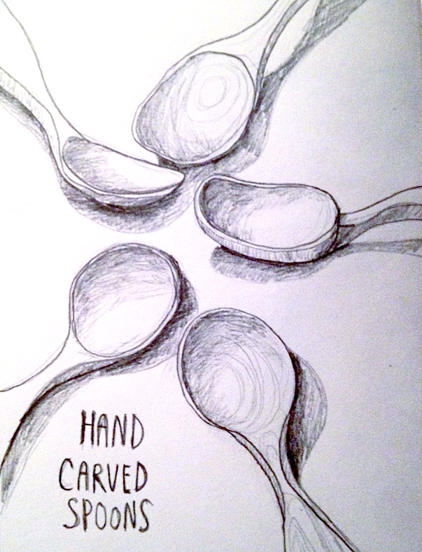 603x788 Sketch Mel Is North - Spoons Sketch