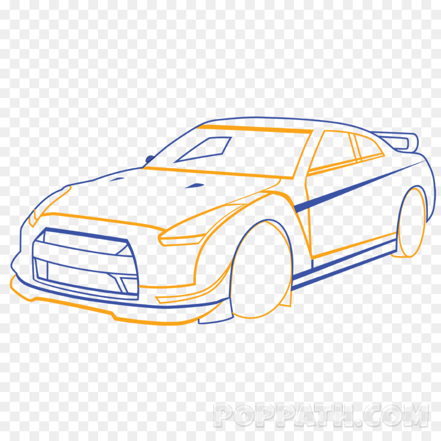 900x900 Car Door Sports Car Drawing Auto Racing - Sports Car Sketch
