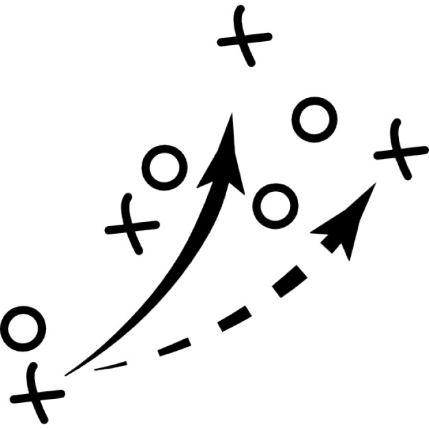 626x626 Football Sketch For Practice Icons Free Download - Sports Sketches