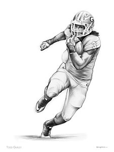 225x300 Sports Drawings Fine Art America - Sports Sketches