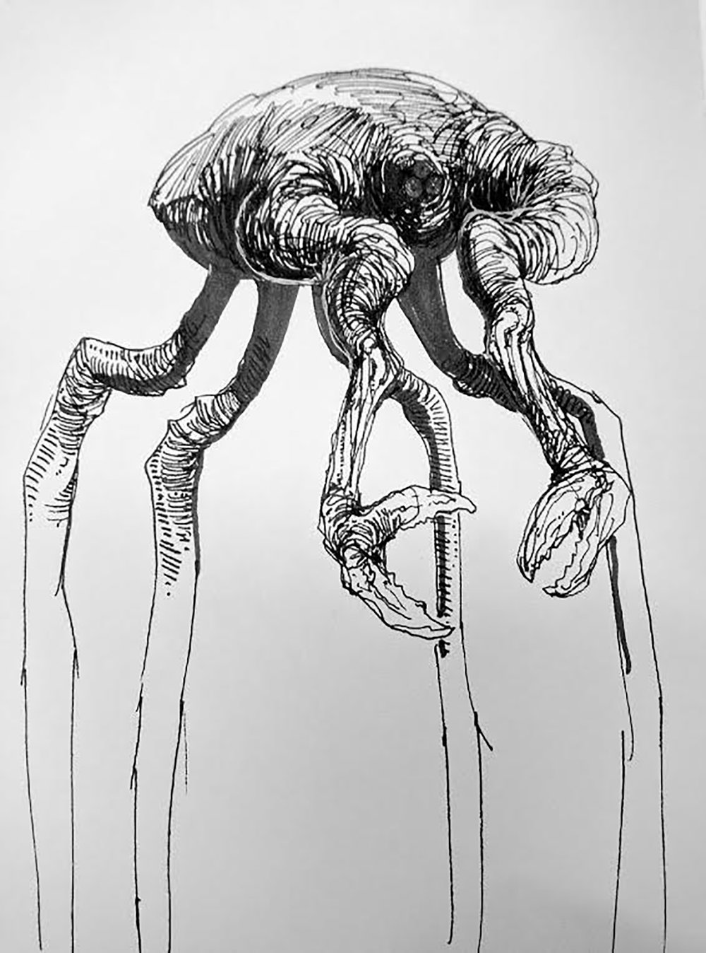 1000x1348 Artist Spotlight Stem Artist Reimagines Alien World The Daily - Spotlight Sketch