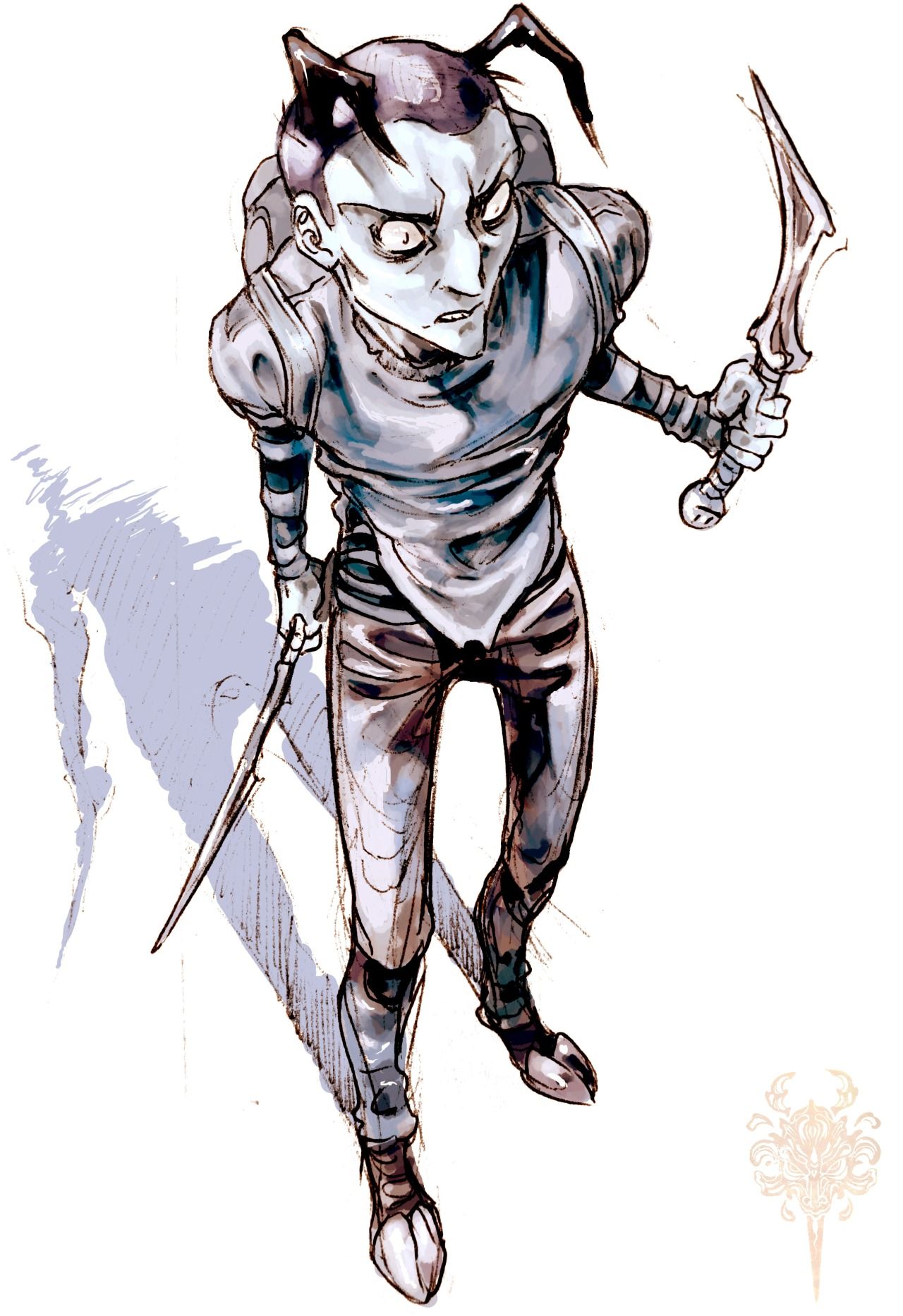 1280x1866 Spotlight Sketch Of Nny That I Colored. Jthm Johnny The - Spotlight Sketch