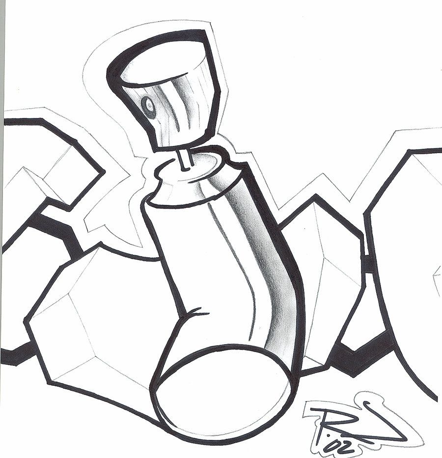 900x933 Spray Can By Mgi Murales Sprays - Spray Sketch