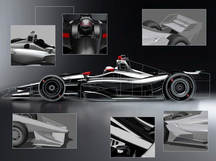 696x520 Indycar Reveals More Images Of 2018 Car Design Speed Sport - Sprint Car Sketches