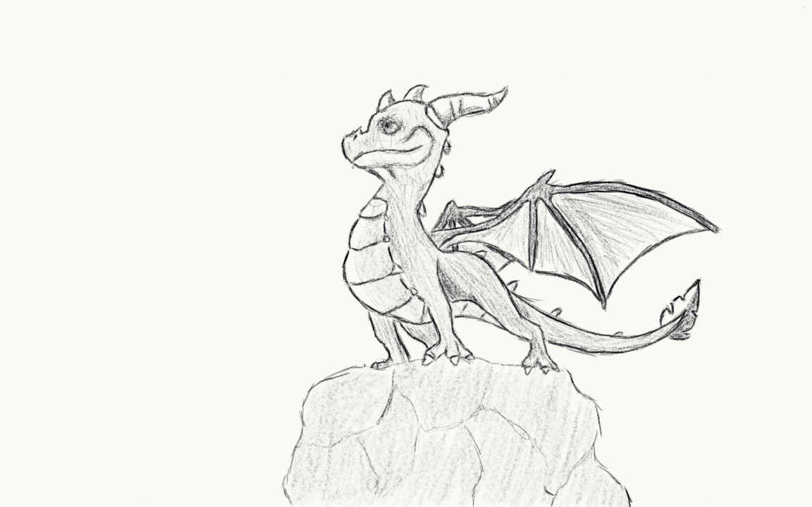 1152x720 Spyro Sketch (Fixed) Weasyl - Spyro Sketch