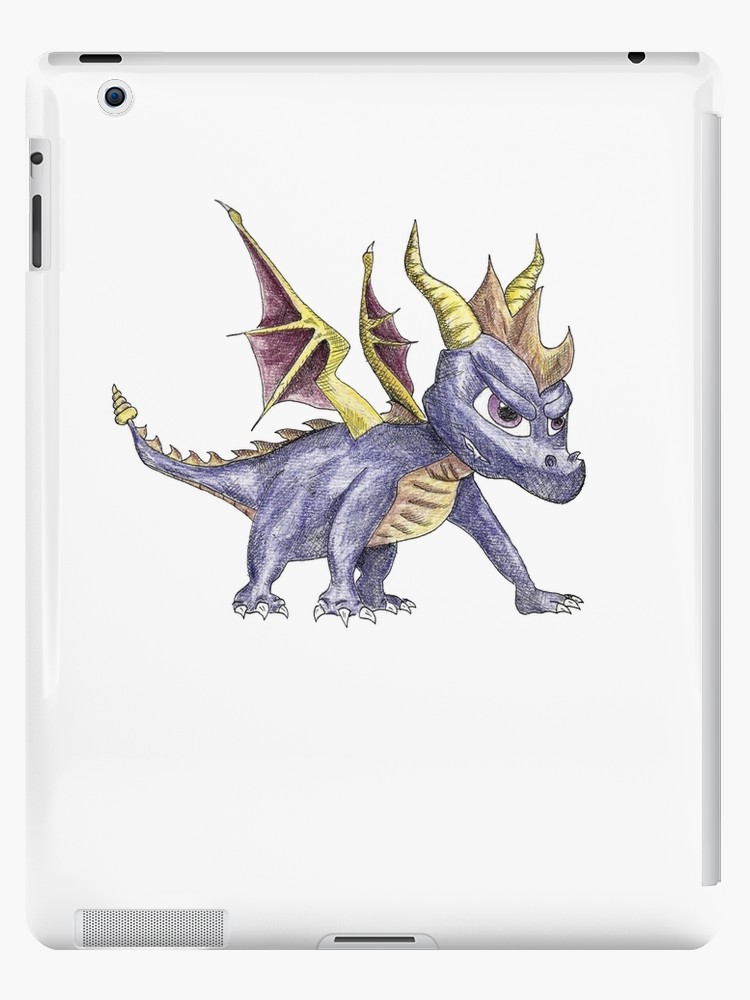 750x1000 Spyro The Dragon Sketch Ipad Cases Amp Skins By Chibitacotruck - Spyro Sketch