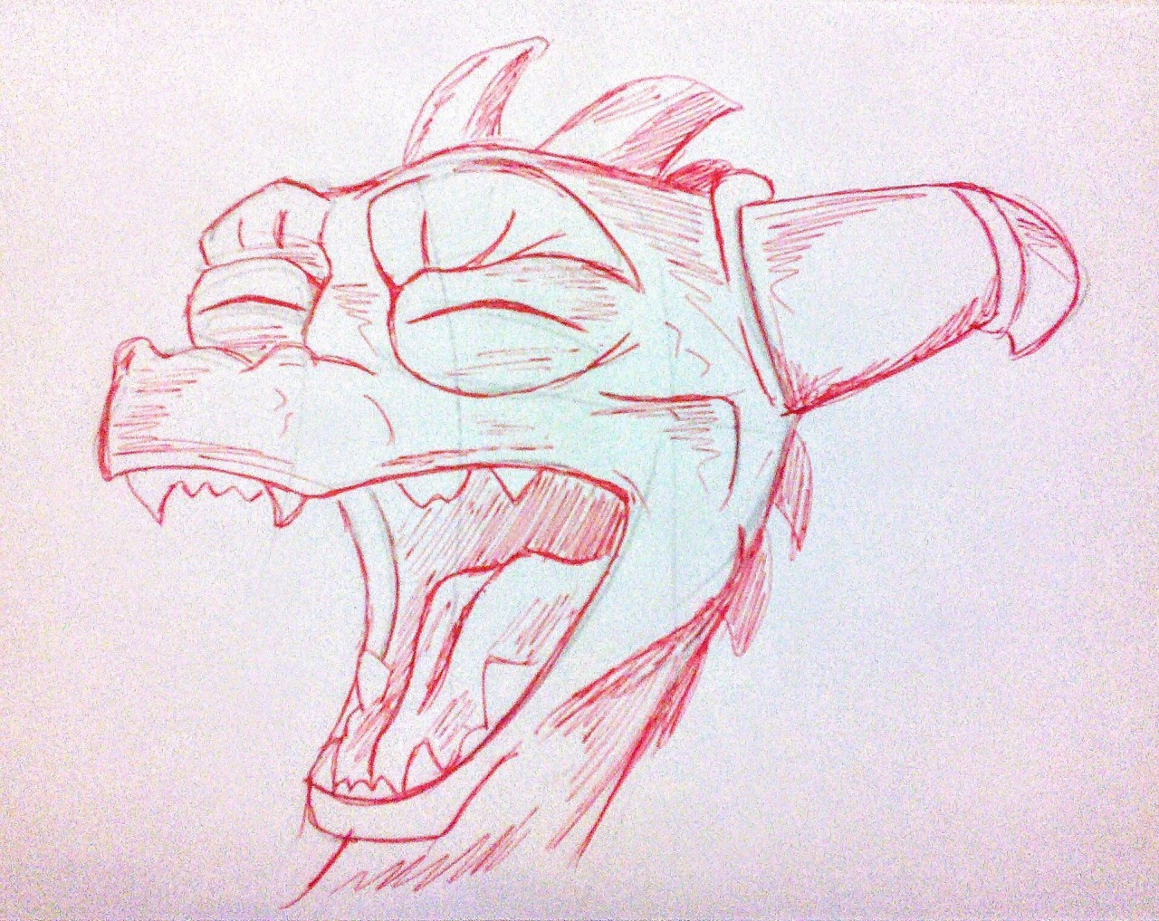 1280x1017 Spyro Sketch 3 By Akiak Aulofe - Spyro Sketch