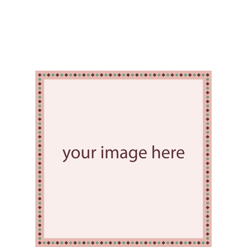 800x800 Your Sketch Square Coaster (2020 Cm.) Design No. 1. - Square Sketch