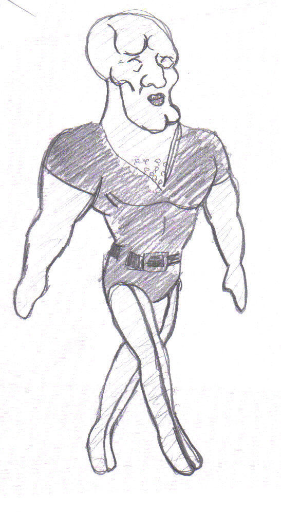 547x1033 Image - Squidward Sketch