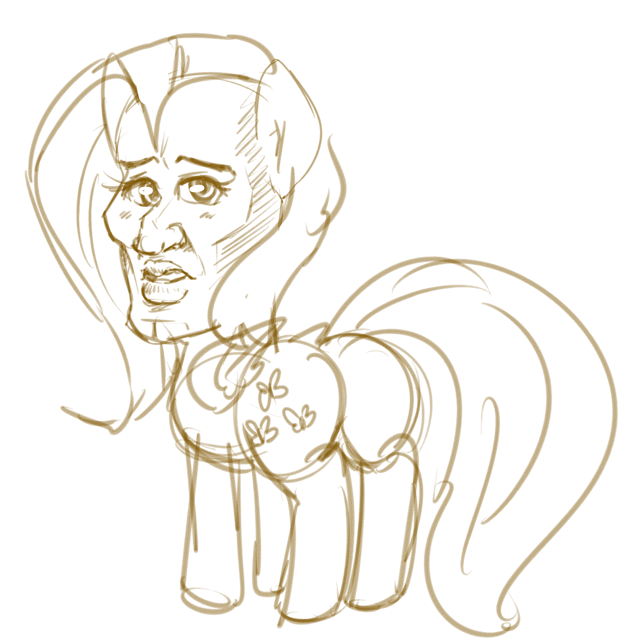 1280x1280 751195 - Squidward Sketch