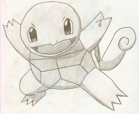 471x386 Project Pokemon - Squirtle Sketch