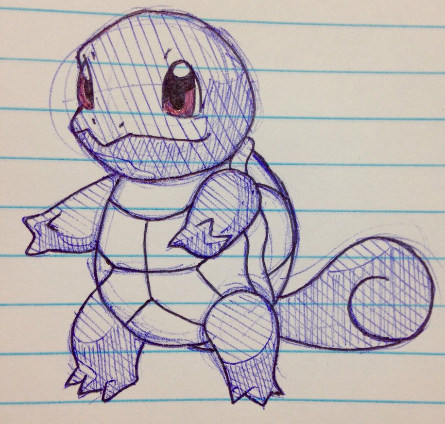 916x873 Squirtle Sketch By Uchihaguy - Squirtle Sketch