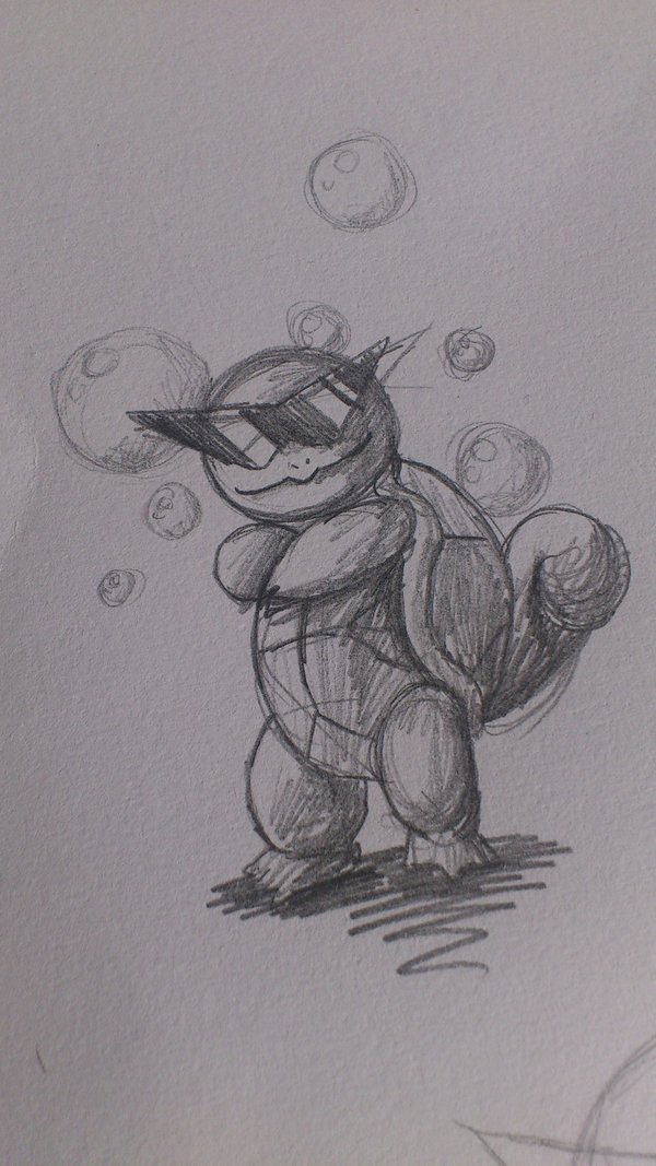 600x1067 Squirtle Sketch By Morbubble - Squirtle Sketch