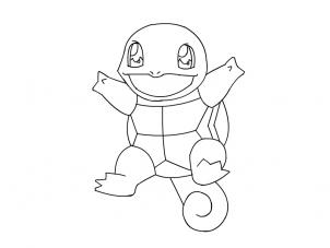 302x227 How To Draw Squirtle - Squirtle Sketch