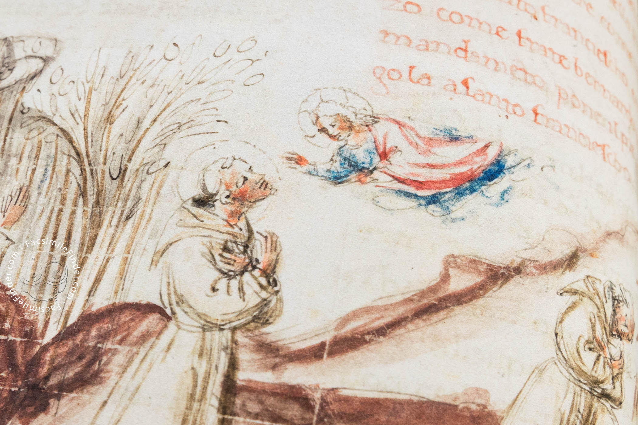 2100x1400 Life And Writings Of Saint Francis Of Assisi Facsimile Edition - St Francis Of Assisi Sketch