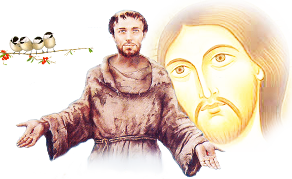 574x353 Fmm - St Francis Of Assisi Sketch