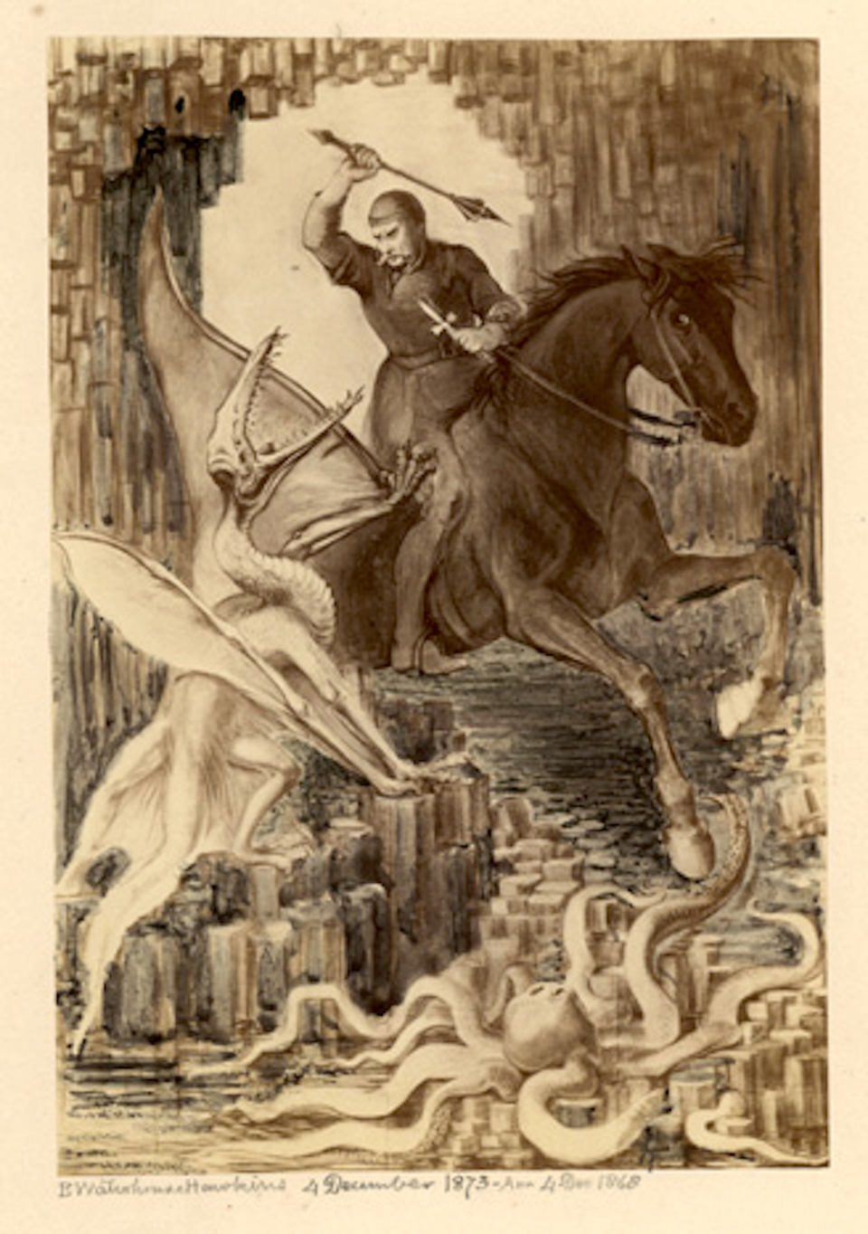 960x1364 St. George And The Pterodactyl The Appendix - St George Sketch