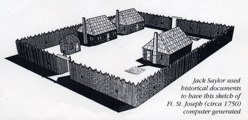 800x388 Links To The Past Michiana History - St Joseph Sketch