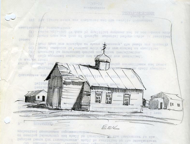 787x595 Sketch Of St. Michael Russian Orthodox Church Archives - St Michael Sketch