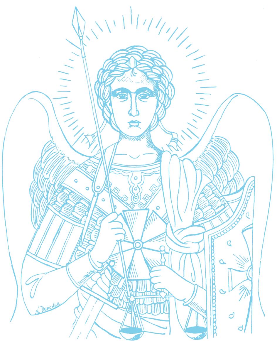 944x1162 St. Michael The Archangel - St Michael The Archangel Sketch